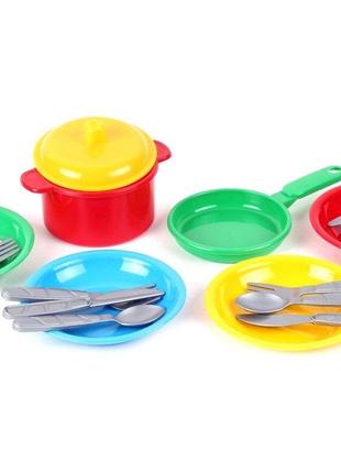 Набор посуды 19 предметов разноцветный 05138048