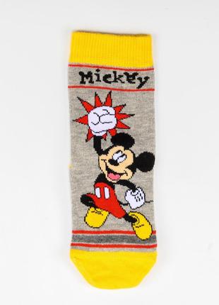 Носки Микки Маус 27-30р (4-7 лет) Disney MC17065-3 Разноцветны...