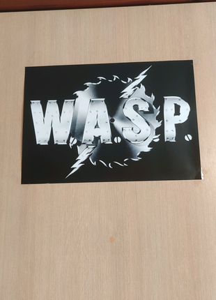 Плакат W.A.S.P.