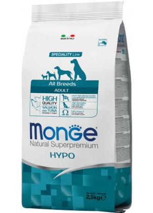Сухой корм для собак Monge Dog All breeds Hypoallergenic с лос...