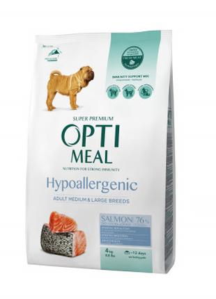 Сухой корм для собак Optimeal гипоаллергенный для средних и кр...
