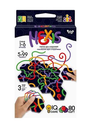 Настольная игра Danko Toys Hexis Разноцветная 4823102811642