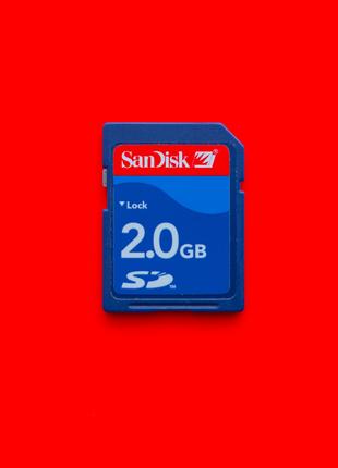 Карта памяти флеш SD 2 GB SanDisk