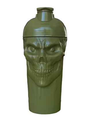 Шейкер Cobra labs Skull Shaker 700 ml (Military Green)