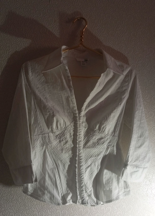 Сорочка біла-корсет