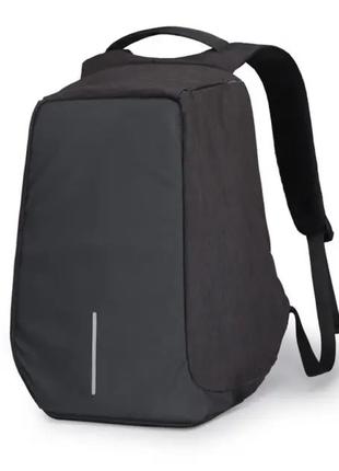 Рюкзак - Антивор Bobby Bag с USB Городской и Туристический черный