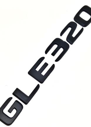 Надпись GLE320 Mercedes-Benz эмблема Черный Матовый