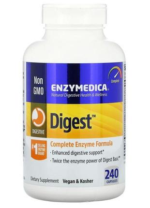 Натуральная добавка Enzymedica Digest, 240 капсул