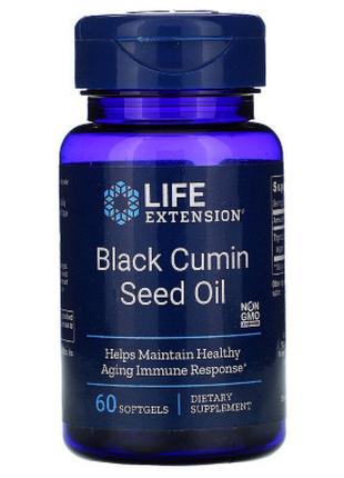 Травы Life Extension Масло семян черного тмина, Black Cumin Se...