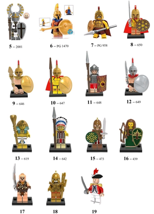 Фігурки Лего Lego Лицарі