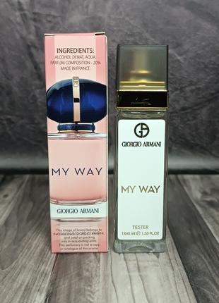 Парфюм женский Giorgio Armani My Way (Джорджио Армани Май Вей)...