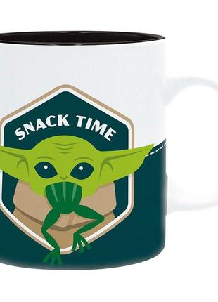 Чашка MANDALORIAN Baby Yoda eating frog
