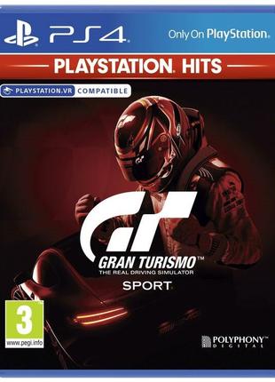 Игра PS4 Gran Turismo Sport для PlayStation 4 (поддержка VR)
