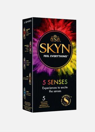 SKYN 5 Senses безлатексні презервативи