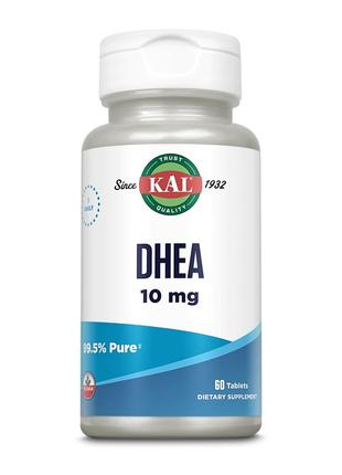 Стимулятор тестостерона KAL DHEA 10 mg, 60 таблеток