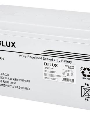 Акумулятор DELUX LB 12V 150AH гелевий