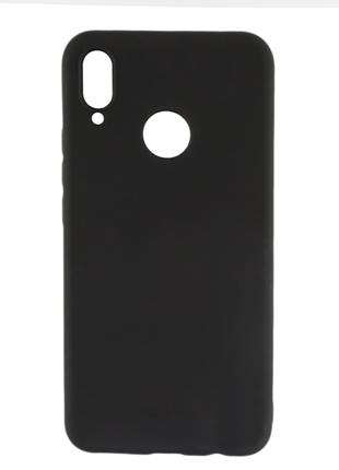 Силіконовий чохол для Huawei P Smart Plus (INE-LX1), чорний