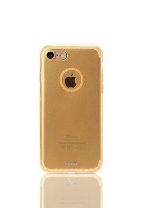 Чохол Remax Sunshine iPhone 7 золото силікон