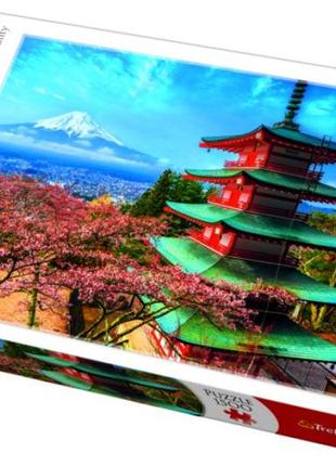 Пазлы - 1500 элм. - 26132 "Вид на гору Фудзияма, Япония", Trefl