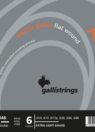 Струни для електрогітари Gallistrings JF1046 EXTRA LIGHT TENSION