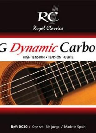 Струны для классической гитары ROYAL CLASSICS DC10 DYNAMIC CARBON