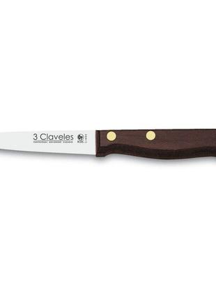 Нож для чистки овощей 90 мм 3 Claveles Palosanto (01008)