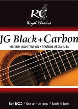 Струны для классической гитары ROYAL CLASSICS NC20 BLACK AND C...