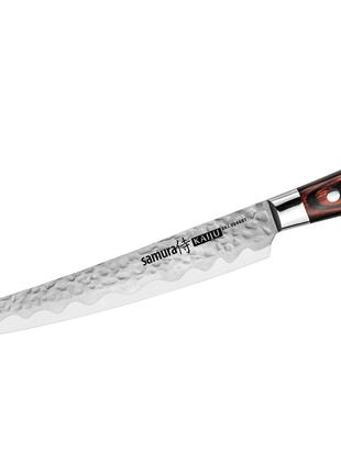 Нож кухонный для тонкой нарезки с больстером 230 мм Samura KAI...
