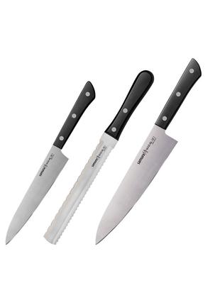 Набор из 3-х кухонных ножей Samura Harakiri (SHR-0230B)
