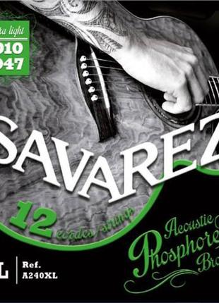 Струны для акустической гитары Savarez A240XL