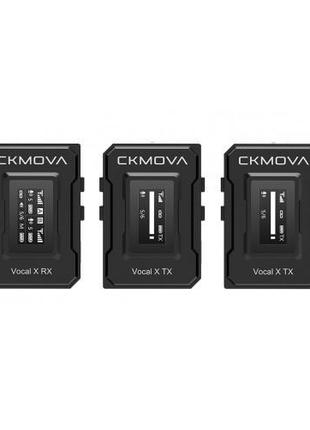 Мікрофон бездротовий CKMOVA Vocal X V2 (Чорний)