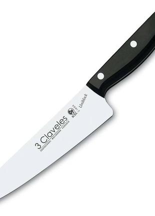 Нож поварской 180 мм 3 Claveles Uniblock (01157)