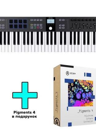 MIDI-клавіатура Arturia KeyLab Essential 61 mk3 (Black) + Artu...