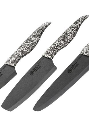 Набор из 3-х ножей Samura INKA (SIN-0220B)