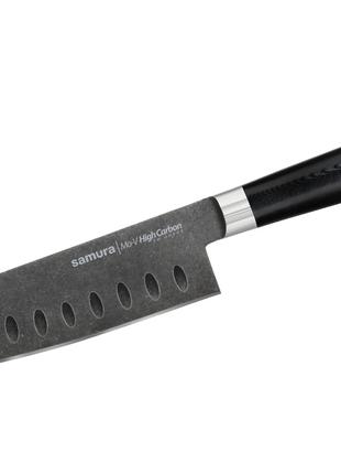 Нож кухонный Сантоку 180 мм Samura Mo-V Stonewash (SM-0094B)
