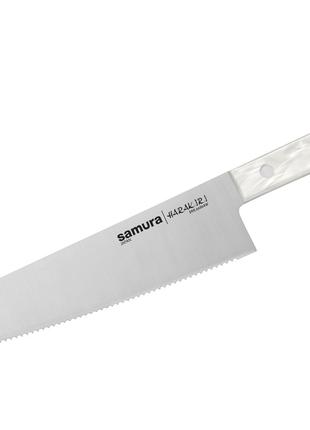 Кухонный Шеф нож 208 мм серрейтор Samura Harakiri Acryl (SHR-0...