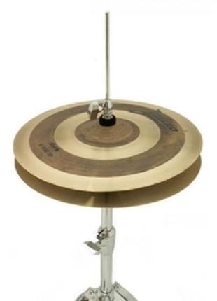 Тарілка для барабанів Zalizo Hi-Hat 14'' Dark-series