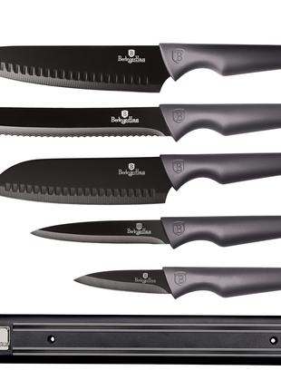 Набор ножей из 6 предметов Berlinger Haus Metallic Line Carbon...