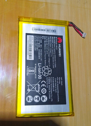 Акумулятор
HUAWEI HB3G1, для планшетів Huawei Mediapad 7