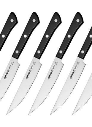 Набор из 6-ти кухонных стейковых ножей Samura Harakiri (SHR-02...