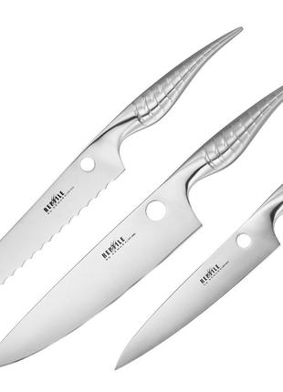 Набор из 3-х кухонных ножей Samura Reptile (SRP-0230)