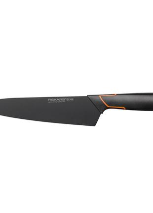 Кухонный нож Fiskars Edge поварской 190 мм Black (1003094)
