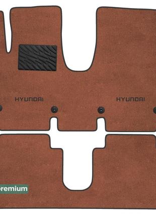 Двухслойные коврики Sotra Premium Terracot для Hyundai Ioniq 5...