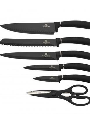 Набор ножей из 7 предметов Berlinger Haus Black Silver Collect...