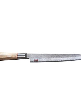 Нож Янагиба 210 мм Suncraft Senzo Twisted Octagon (TO-07)