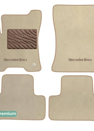 Двухслойные коврики Sotra Premium Beige для Mercedes-Benz EQA ...