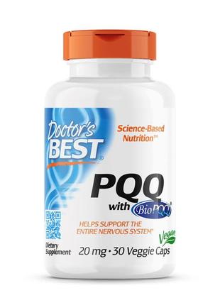 Витамины и минералы Doctor's Best PQQ, 30 вегакапсул