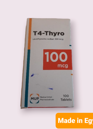 T4-Thyro T4-Тіро 100 мкг для щитовидної залози Єгипет