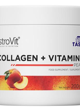 Коллаген Collagen + Vitamin C 200 g (Peach)