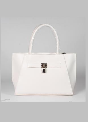 Жіноча сумка біла сумка тоут класична сумка сумочка